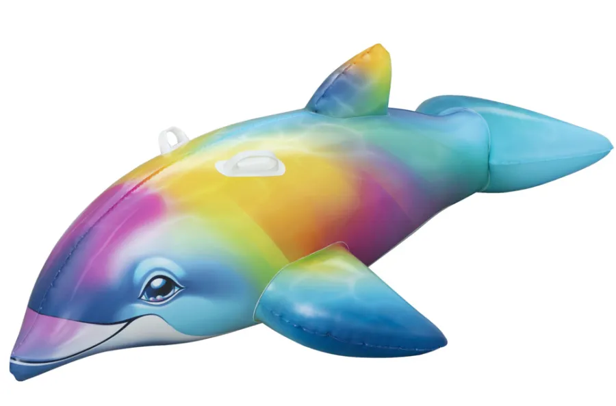 Bestway Strand- & Badelegetøj|Badedyr & Vandleg*Dolphin Daydream badedyr 168 x 66 cm Multifarvet