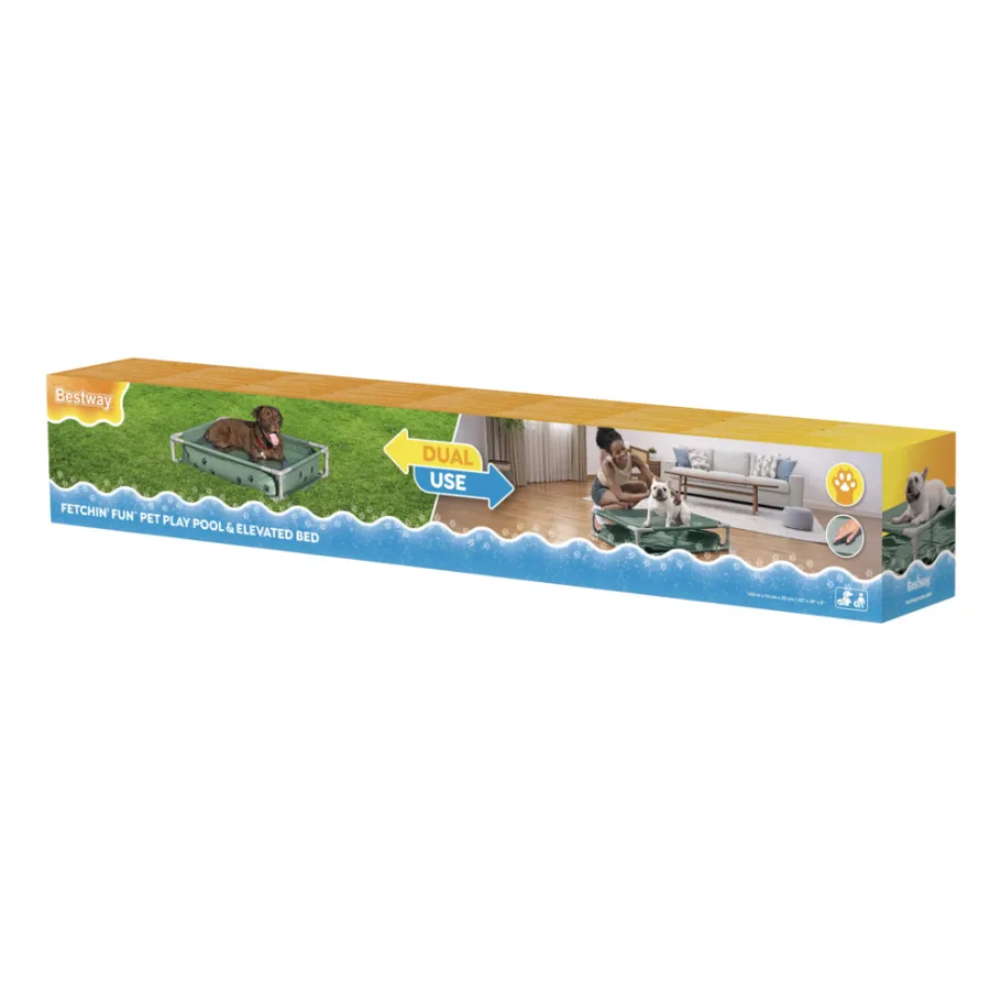Bestway Hunde- Og Katteartikler*Fetchin' Fun legepool og seng