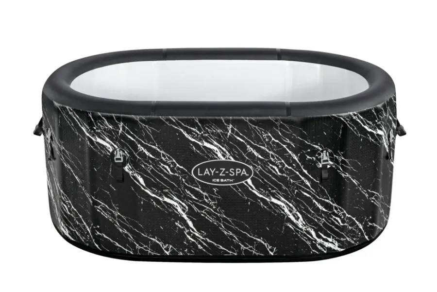 Bestway Badekar|Udendørs Spabade*Lay-Z-Spa Glacial Dip isbad 420 liter Sort marmor