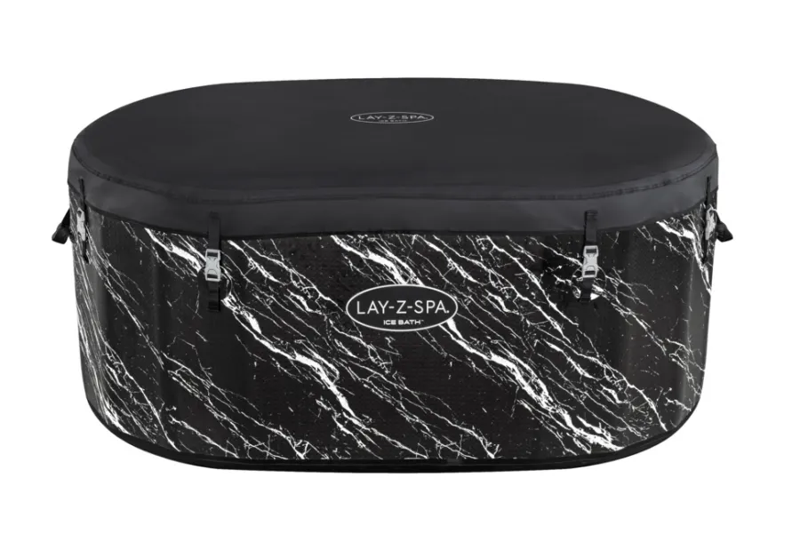 Bestway Badekar|Udendørs Spabade*Lay-Z-Spa Glacial Dip isbad 420 liter Sort marmor