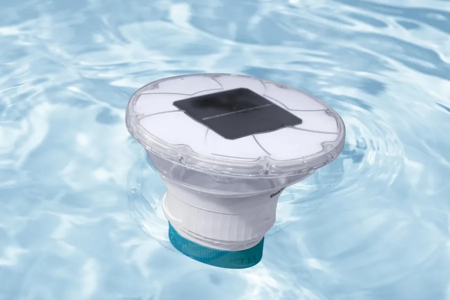 Bestway Poolkemi & Testudstyr*Solarglow LED kemikaliedispenser