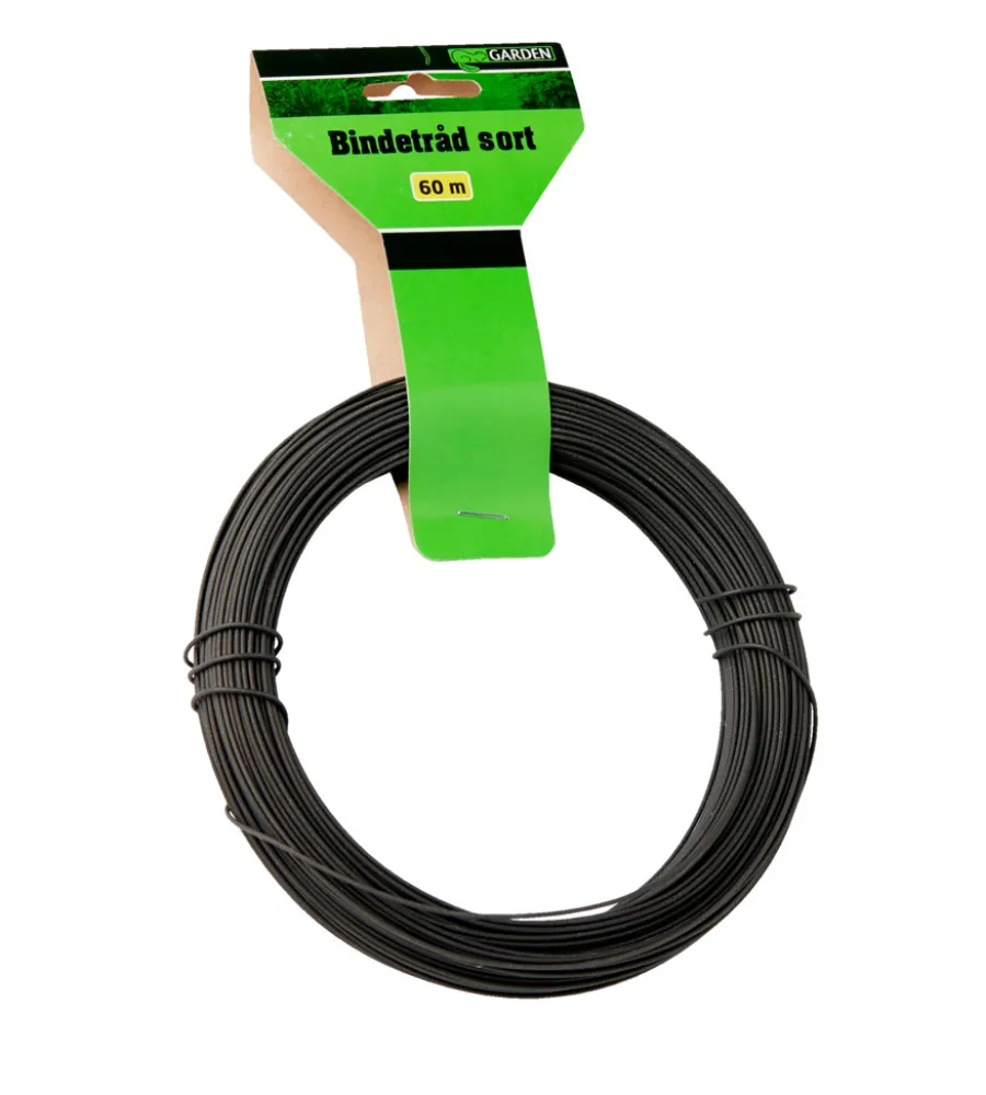 Garden® Trådhegn*Bindetråd 1,4 mm x 60 meter - Sort
