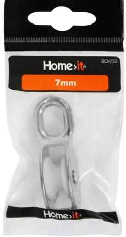 HOME it Kæder & Wirer*Blokrulle elforzinket 7 mm