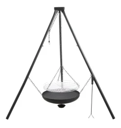 Grillexpert® Bålfad & Tilbehør*Bålsted tripod med bålfad og rist Ø55 cm -