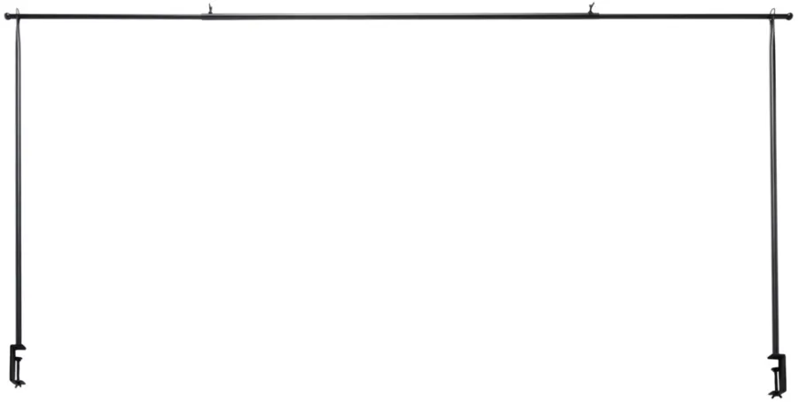 Sunlife® Sæsonafslutning|Pynt & Festudstyr*Bordstativ Utah 130-250 x 110 cm - Sort