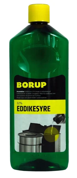 Borup Øvrige Kemikalier*eddikesyre 32 % 1 liter
