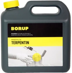 Borup Øvrige Kemikalier*mineralsk terpentin 2,5 liter