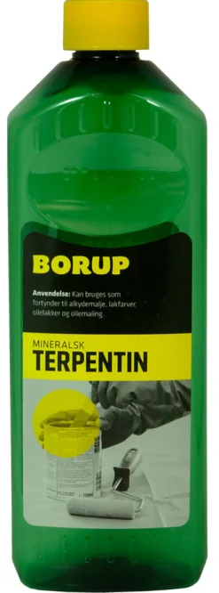 Borup Øvrige Kemikalier*mineralsk terpentin 0,5 liter
