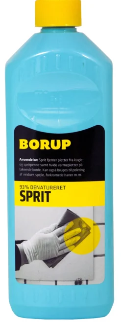 Borup Øvrige Kemikalier*sprit denatureret 93 % 500 ml