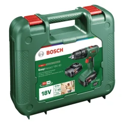 Bosch Bore- & Skruemaskiner*EasyImpact 18V-40 akku slagboremaskine 2 x 2,0 Ah