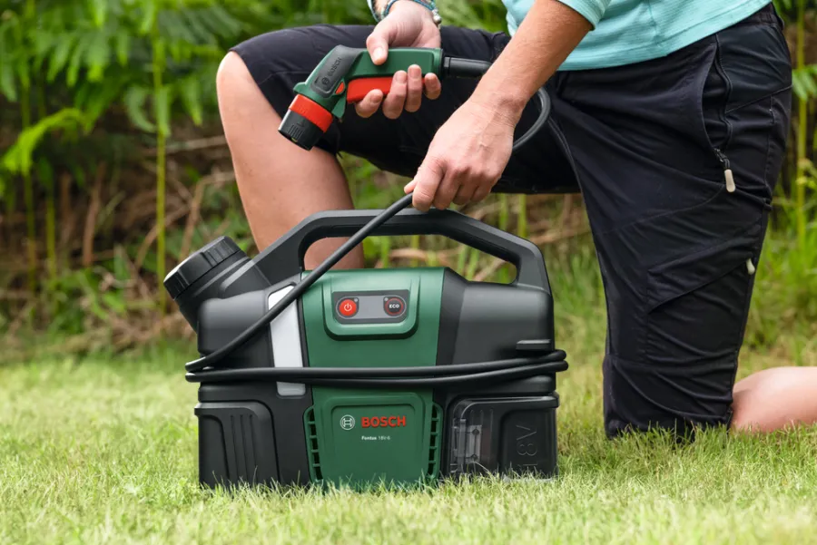 Bosch Højtryksrensere|Øvrige Havemaskiner*Fontus 18V-6 højtryksrenser 2,0 Ah