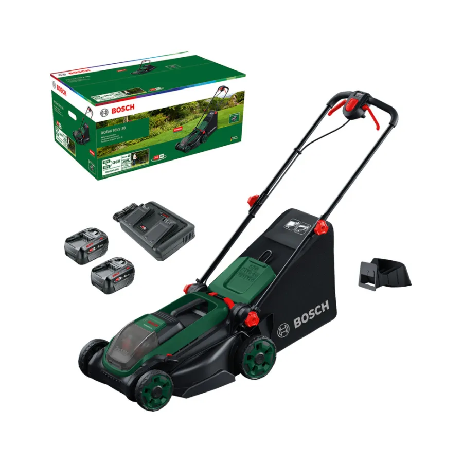 Bosch Plæneklippere*Rotak 18V2-38 akku plæneklipper