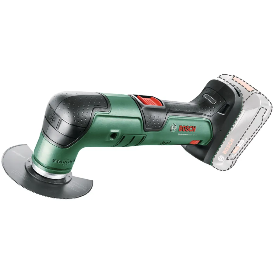 Bosch Små Elmaskiner|Polere- & Slibemaskiner*UniversalMulti 18V-32 akku multiværktøj