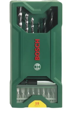 Bosch Bor & Bits*X-line bor- og bitssæt 15 dele