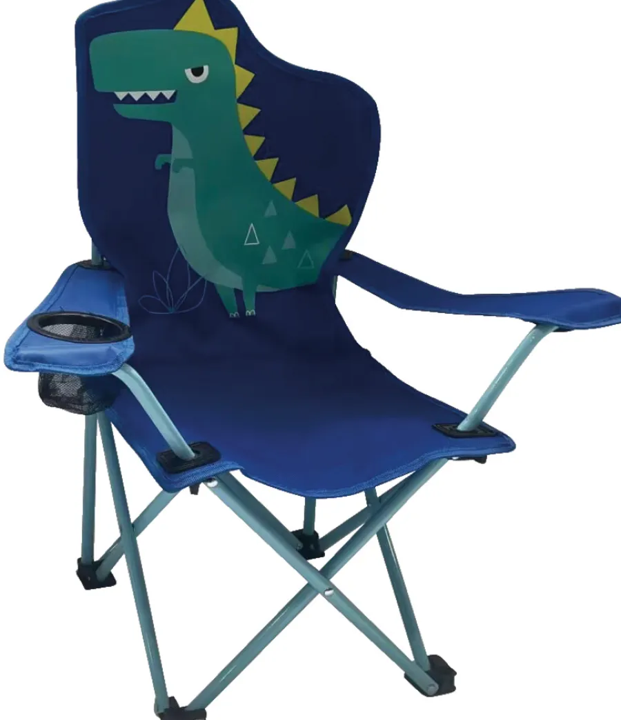 Sunlife® Sæsonafslutning|Telte & Campingmøbler*Børnecampingstol dinosaurus 35 x 35 x 62 cm -