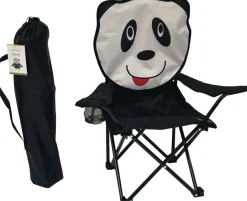 Sunlife® Sæsonafslutning|Telte & Campingmøbler*Børnecampingstol panda 35 x 35 x 62 cm -