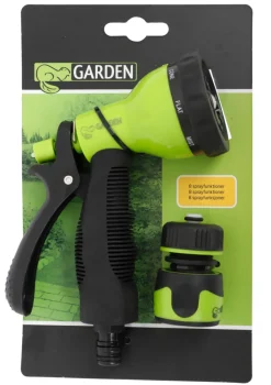 Garden® Koblinger & Sprøjtepistoler*Brusepistol med 8 sprayfunktioner 1/2" -