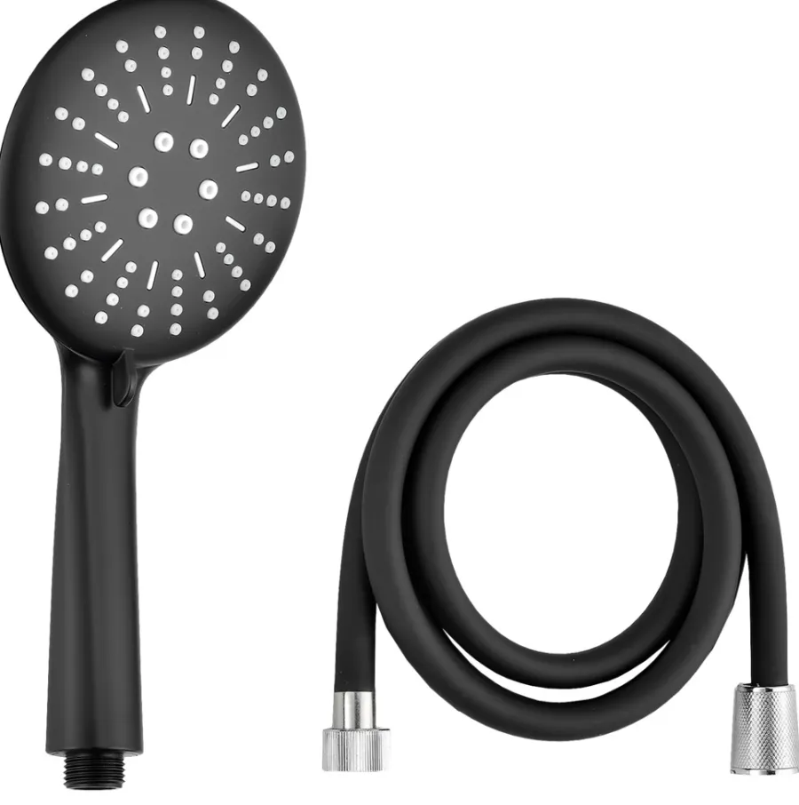 REN Brusehoveder & -Slanger*Brusesæt m/håndbruser og slange Ø120 mm -