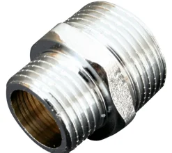 Forkromede*Brystnippel forkromet 3/4" x 1/2"