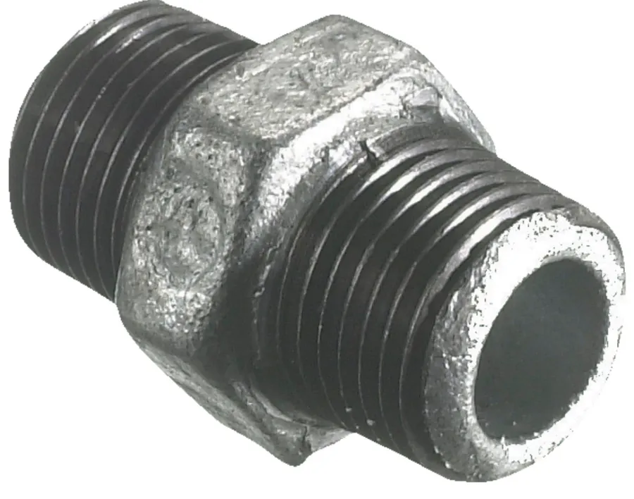 Galvaniserede*Brystnippel galvaniseret 1/2"