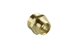 Messing*Brystnippel 3/4" x 1/2" Messing