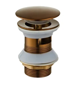 Reservedele Til Håndvaske*Bundventil pop-up Ø66 × 80 mm kobberfinish