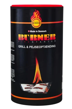 BURNER Tilbehør Til Brændeovne|Brændsel*Firestarter grill & pejseoptænding 100 stk. optændingsposer