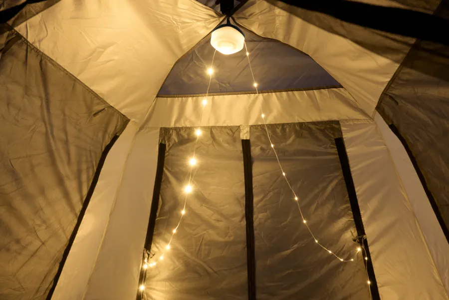 Garden® Sæsonafslutning|Dekorativ Belysning - Udendørs*Campinglyskæde 7,95 meter -