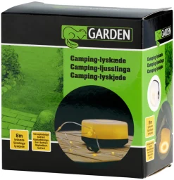 Garden® Sæsonafslutning|Dekorativ Belysning - Udendørs*Campinglyskæde 7,95 meter -