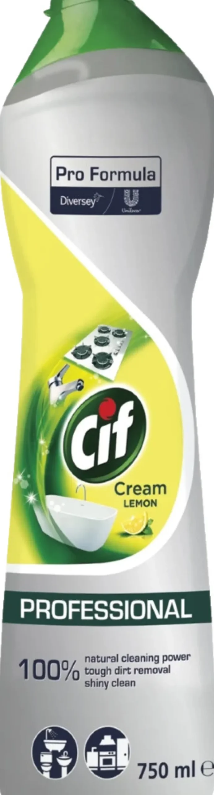 Cif Rengøringsmidler*skurecreme Cream Lemon 750 ml