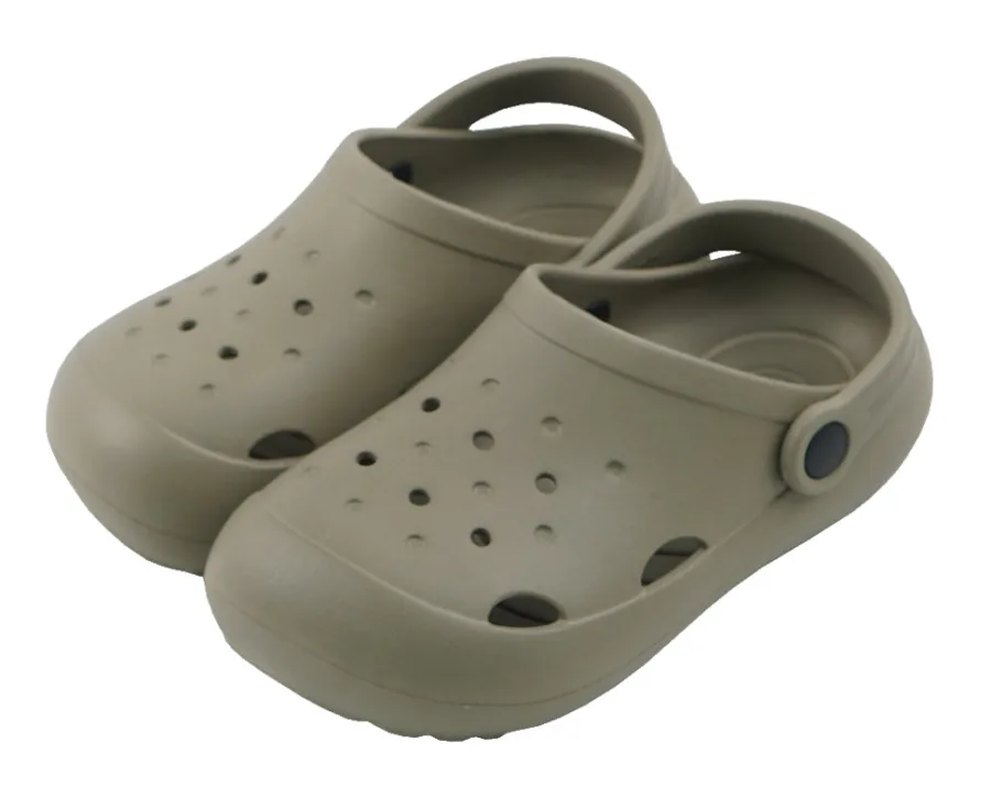 Træsko & Fodtøj*Clogs børn str. 29/30 Khaki