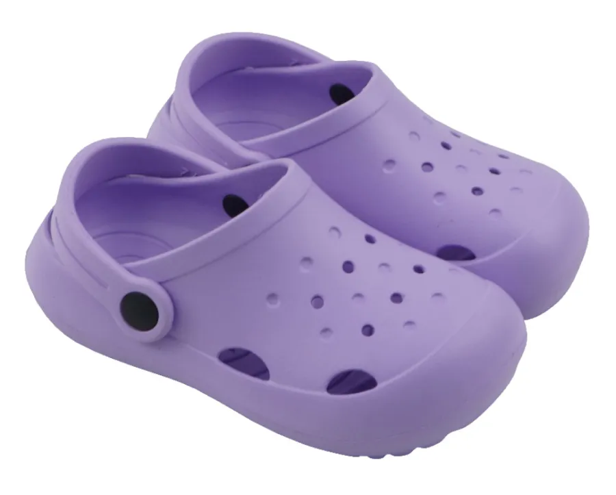 Træsko & Fodtøj*Clogs børn str. 33/34 Lilla