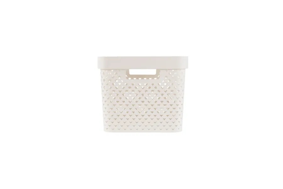Curver Opbevaringskasser*Pure opbevaringskurv 17 liter Hvid