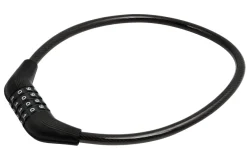 BikeZone® Kæde- Og Cykellåse*Cykellås med kode Ø10 x 650 mm -