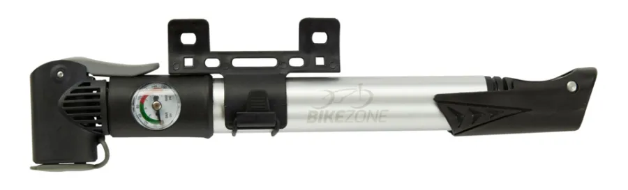 BikeZone® Cykelreparation & Lappegrej*Cykelpumpe mini m/manometer -
