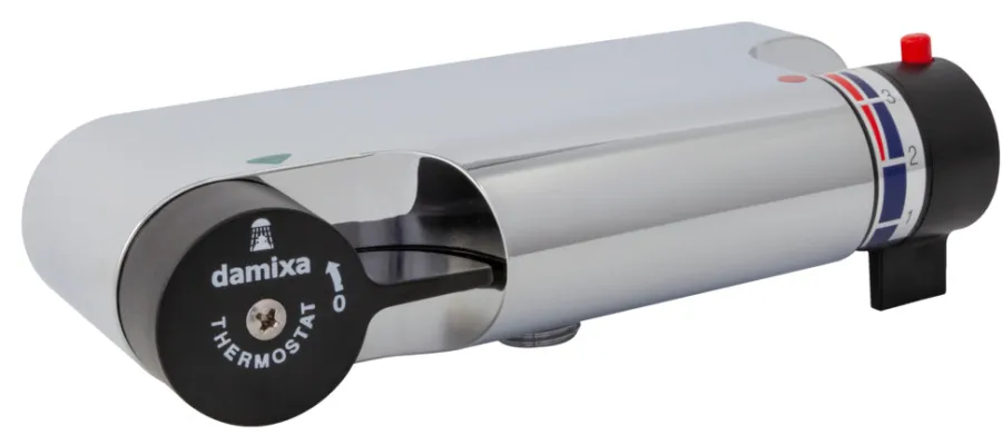 Damixa Blandingsbatterier Til Bad Og Brus*TMC brusearmatur Krom/sort