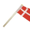 Pynt & Festudstyr|Flag & Flagstænger*Dannebrog på træpind 3 stk.