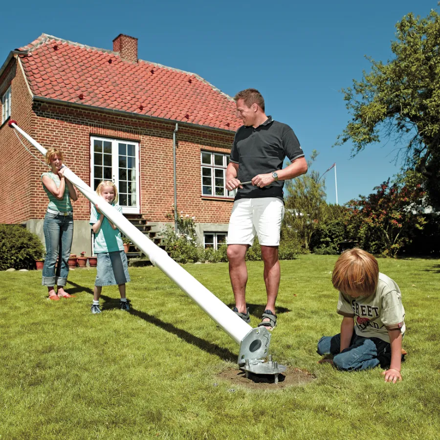 Dano Mast Flag & Flagstænger*flagstang 6 meter m/vippebeslag