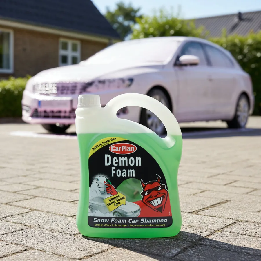 Demon Rengøring & Pudsemidler*Foam autoshampoo med skumpistol 2 liter