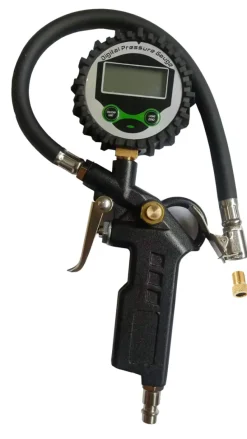 PRIZE® Cykelreparation & Lappegrej|Biltilbehør*Digital pumpepistol op til 15 bar (220PSI) -