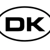 AutoZone® Biltilbehør*DK-klistermærke 14 x 9 cm -