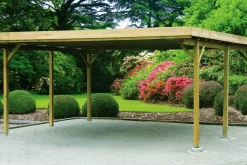 Carporte*Dobbelt Carport 500 x 510 cm