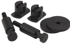 FibroTech Knager & Knagerækker|Akustikpaneler & Tilbehør*Dots knager til akustikpaneler 4,5 x 2,4 cm 2 stk. Sort