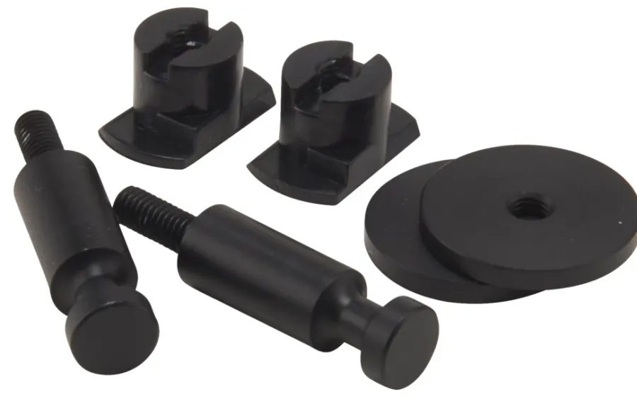 FibroTech Knager & Knagerækker|Akustikpaneler & Tilbehør*Dots knager til akustikpaneler 4,5 x 2,4 cm 2 stk. Sort