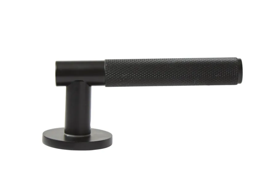 Homefixer Dørhåndtag & Nøglecylindre*Dørgreb 13,5 cm mat sort -