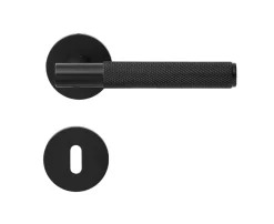 Homefixer Dørhåndtag & Nøglecylindre*Dørgreb 13,5 cm mat sort -