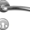 HOME it Dørhåndtag & Nøglecylindre*Dørgreb indvendig L-form bue mat krom