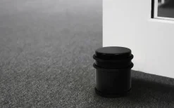 HOME it Dørstoppere*Dørstopper fritstående Ø62 x 75 mm matsort