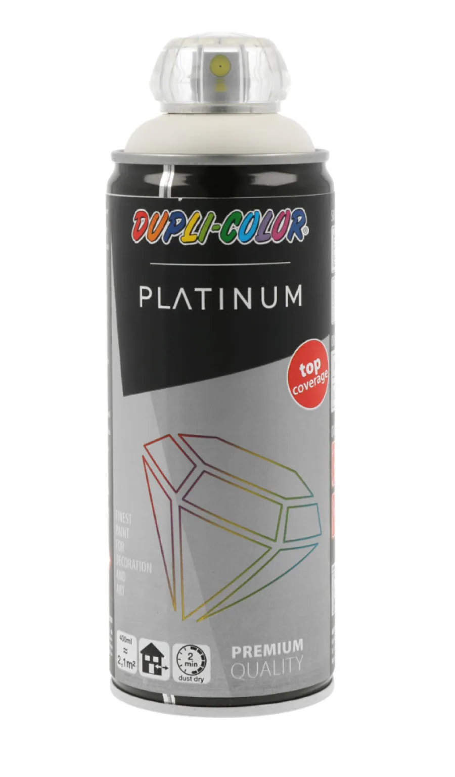 Dupli-Color Spraymaling*Platinum spraymaling mat 400 ml Hvid