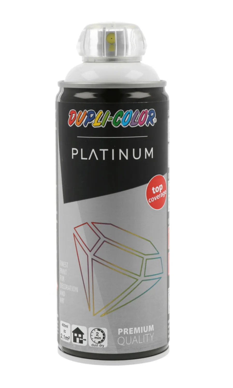 Dupli-Color Spraymaling*Platinum spraymaling blank 400 ml Hvid